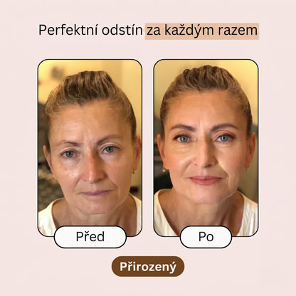 Make-up 2v1 přizpůsobující se pleti
