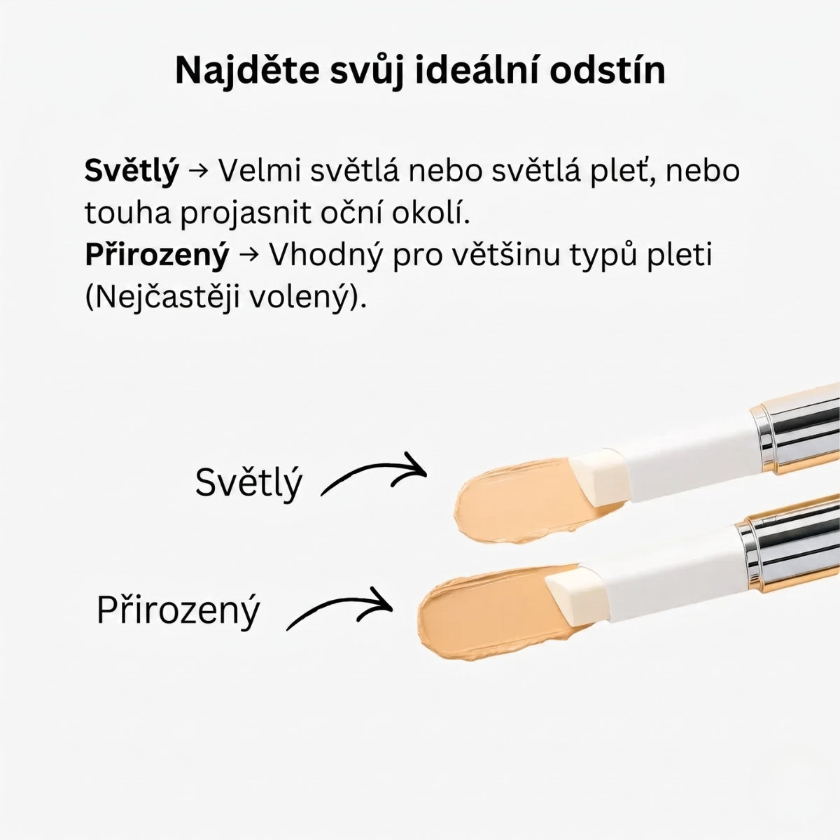 Make-up 2v1 přizpůsobující se pleti