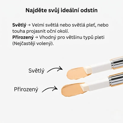 Make-up 2v1 přizpůsobující se pleti