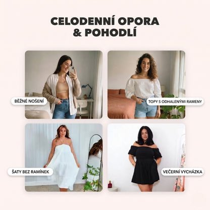 OEAK Jelly Bandeau Podprsenka