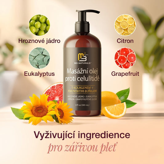 M3 Naturals | Anticelulitidní Olej