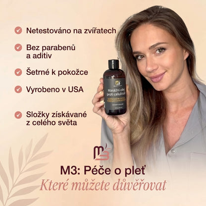 M3 Naturals | Anticelulitidní Olej