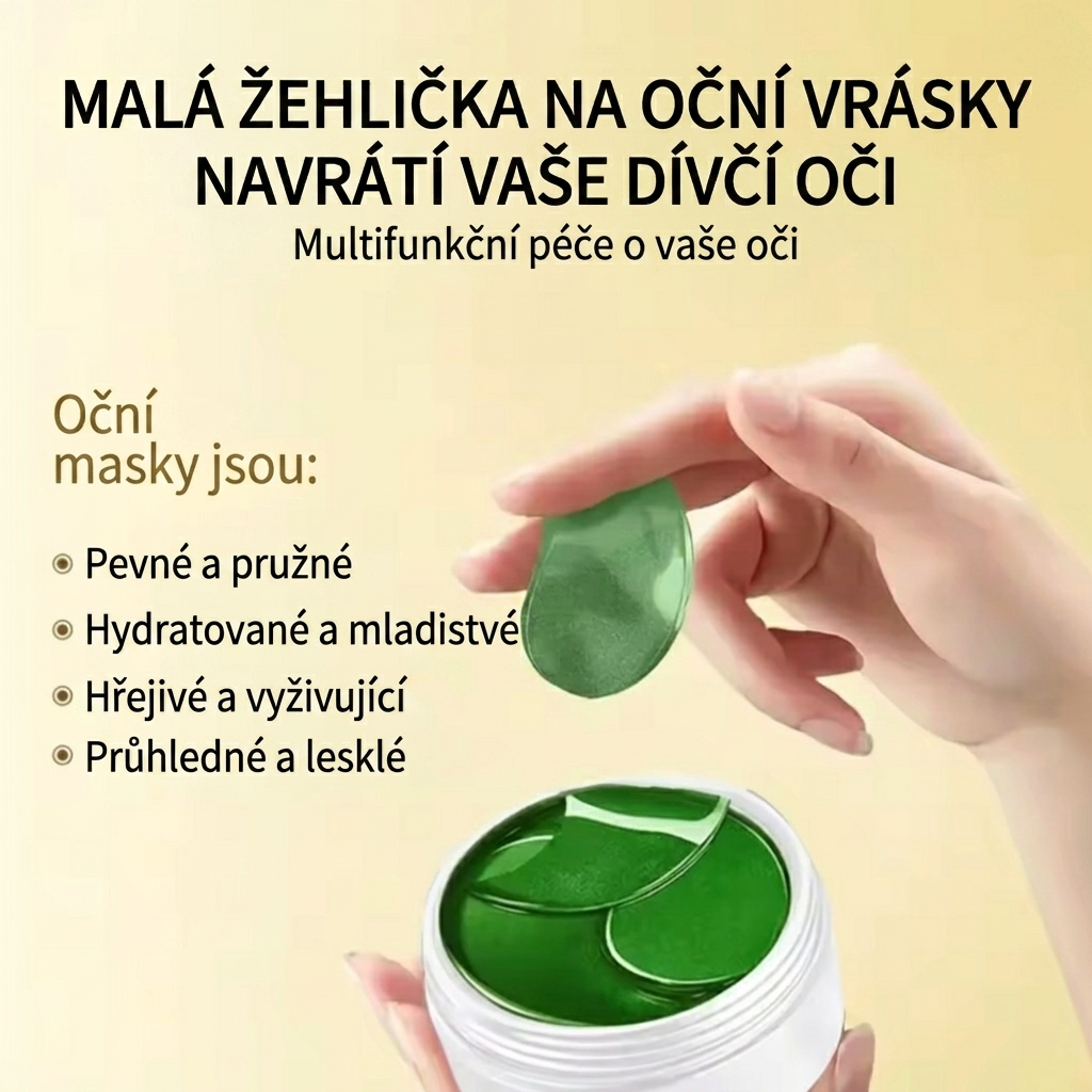 60 Kolagenové polštářky pod oči
