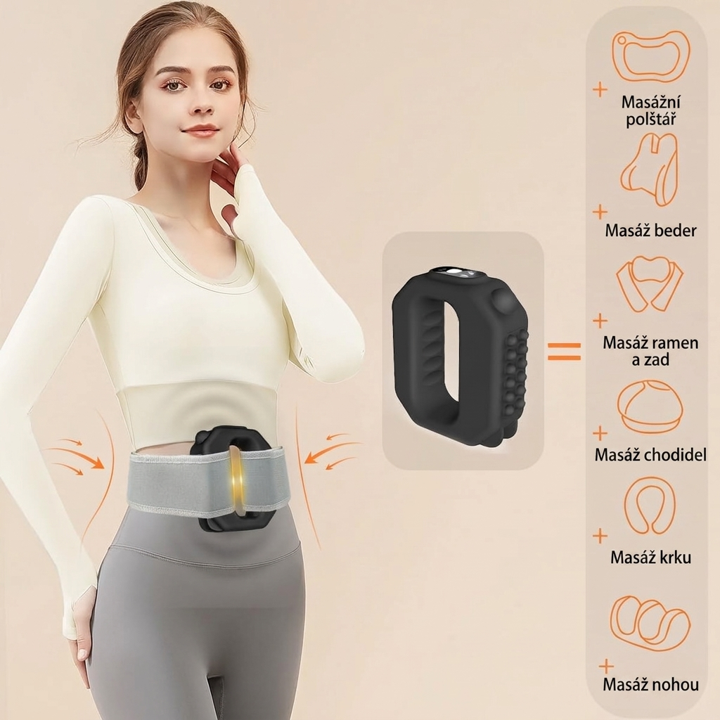 Zavra Pulse - Fascia masážní pás na formování břicha