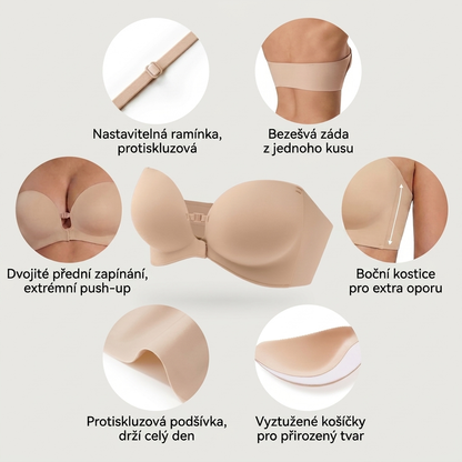 Push-Up Podprsenka Bez Ramínek