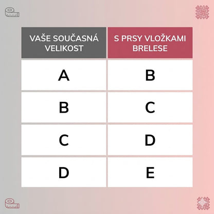 Brelese - Samolepicí podprsenka bez ramínek